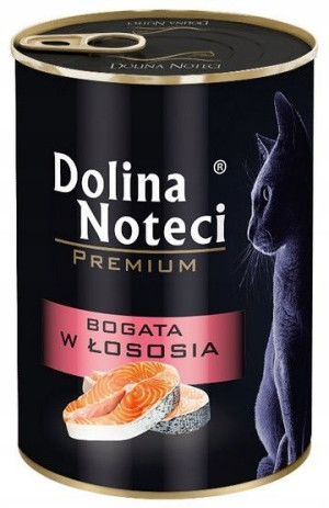 Dolina Noteci Premium dla Kota łosoś 400g