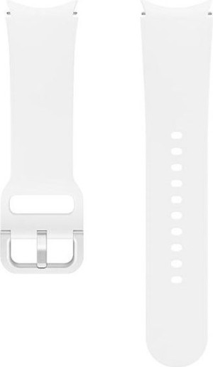 Pasek Samsung Galaxy Watch 4/5 20mm ET-SFR90SWEGEU Sport Band S/M biały/whi