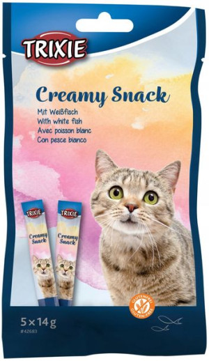 Trixie Creamy Snack Tuńczyk i Białoryby 5 x 14g