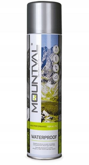 Impregnat do butów i odzieży turystycznej - Mountval Waterproof