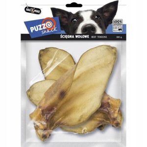 PUZZO SNACK Ucho bawole z mięsem suszone, 2szt