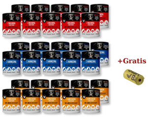Mr.BIG kawałki w sosie MIX Smaków 30x400g dla psa + STARCHBAG Kompostowalne