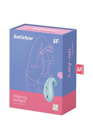 Masażer łechtaczki Satisfyer Dipping Delight blue