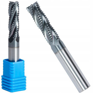 Frez Węglik Vhm Fi 10mm Zgrubny Gryzak 50hrc L75
