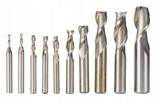 Frezy Palcowe Zestaw Frez 10szt 2.5-16 Mm Hss 2f