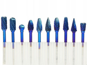 Frezy Wiertła Węglik 3x6mm Spiekane NANO Powłoka