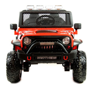 Auto Na Akumulator Duży 4x4 + SKÓRA+EVA BUJAK