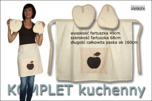 komplet kuchenny - koloryt biały