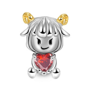 GNOCE - Charms Aries Constellation Embraces Heart