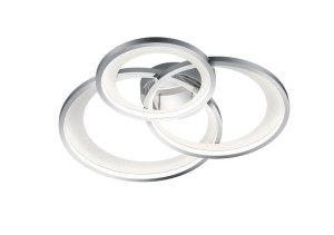 Granada lampa sufitowa srebrna LED 673810306 Trio