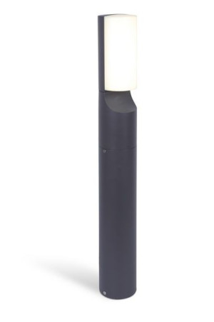 Lampa ogrodowa stojąca Bati LED 1 punktowa szara IP44 14W - Lutec