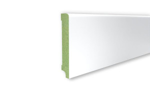 Listwa wilgocioodporna biała MDF R3 wys. 10cm x długość 244 cm cokół