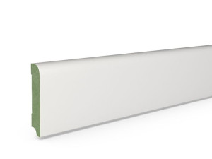 Listwa wilgocioodporna biała MDF R10 Plus wys. 8cm x długość 262cm cokół
