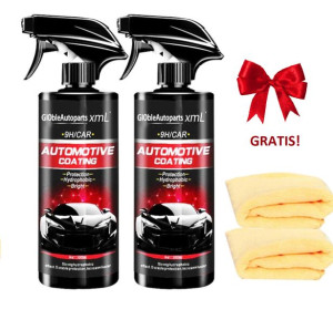 POWŁOKA CERAMICZNA nano wosk 9H 2X 500ml +GRATIS
