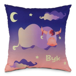 Poduszka przytulanka zodiak 40x40 byk