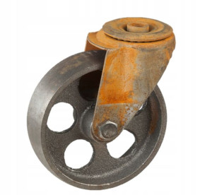 Koło obrotowe kółko retro vintage 125mm 100kg