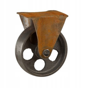 Koło stałe kółko w stylu retro vintage 75mm 80kg