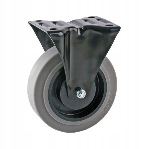 Koło stałe 125 mm kółko 180kg z gumy