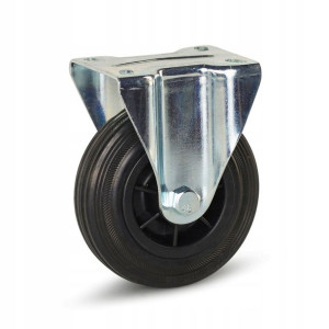 Koło stałe 125mm 120kg guma polipropylen kółko