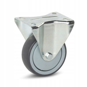 Koło stałe 100mm 110kg guma termoplastyczna