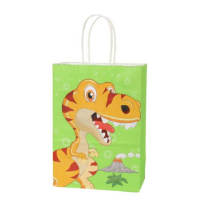 Torebka prezentowa dla dzieci DINUŚ 21x15x18 cm - 1 szt NT3428
