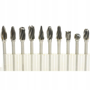 Frezy Wiertła Węglikowe 3x6 mm Aluminum