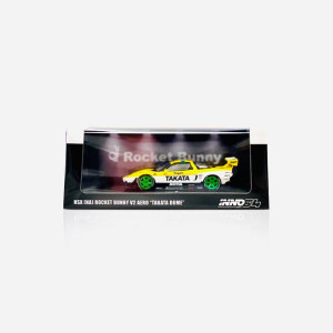 Honda NSX (NA1) Rocket Bunny V2 Aero Takata Dome Custom Livery Inno64 1:64
