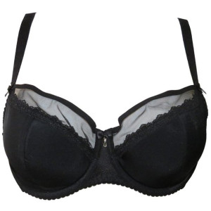 Gaia Amanda biustonosz semi-soft czarny 70G