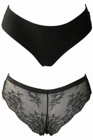 Julimex Tanga brazyliany czarny M