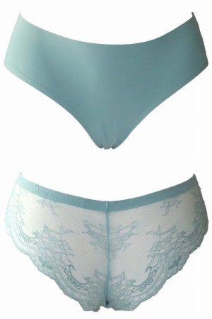 Julimex Tanga brazyliany turkusowe L