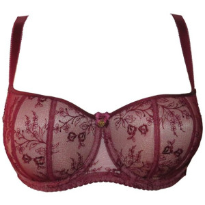Gaia Jessi full cup/balkonetka bordowy 80B