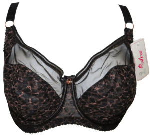 Ava 1935 biustonosz soft Wild Black 65J