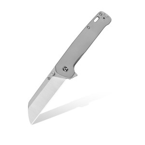 Nóż składany QSP Knife Pengiun Plus QS130XL-A Satin 20CV Bead Blasted Ti