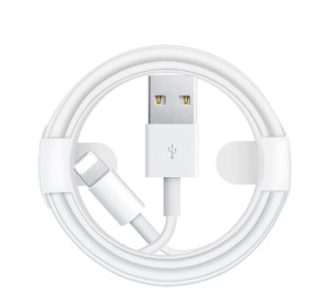 Kabel Lightning 1m Biały Iphone Ipad Ipod Airpods