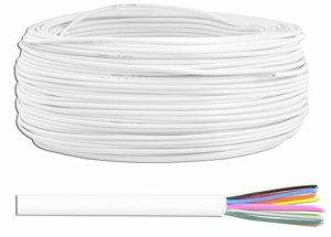 Przewód kabel alarmowy domofonowy 12x0,5mm (10m)