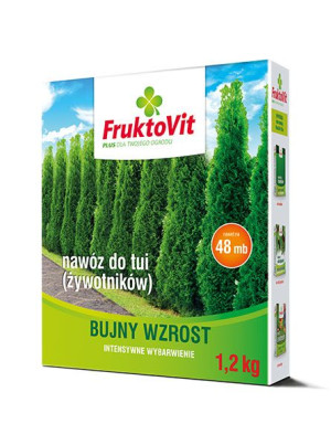 Fruktovit Nawóz Do Tui Tuji Żywotników Smaragd Brabant Kórnik Martin 1,2 Kg