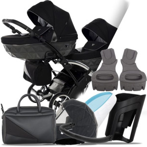 Junama Wózek Bliźniaczy 2w1 Duo Slim S-line 03, Mc