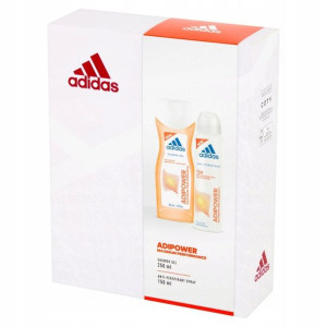 ADIDAS Adipower zestaw deo+ żel p/prysznic 250 ml