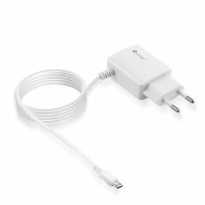Ładowarka Sieciowa Reverse U20 Usb + Kabel Typ C 2.1a Biały