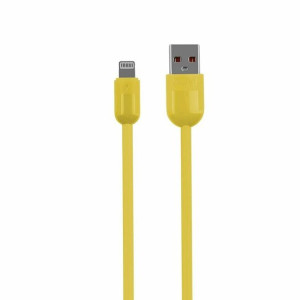 Kabel Vidvie Cb495 Usb/lightning 2.4a, 1.2m Żółty Box