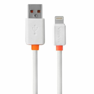 Ładowarka Samochodowa Vidvie S-cc06 2xusb + Kabel Lightning 2.4a Biały