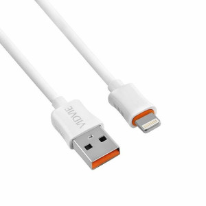 Kabel Vidvie Cb443-3 Usb/lightning 2.4a, 3m Biały