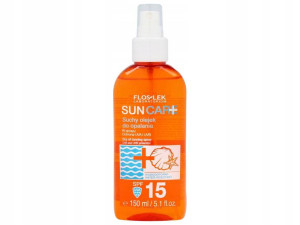 FLOS LEK Suchy olejek do opalania SPF 15 150 ml