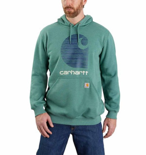 Bluza Carhartt Rain Defender Midweight "C" Logo GREEN