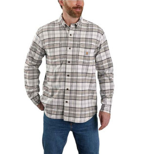 Koszula Flanelowa Carhartt Rugged Flex Midweight Plaid Shirt MALT