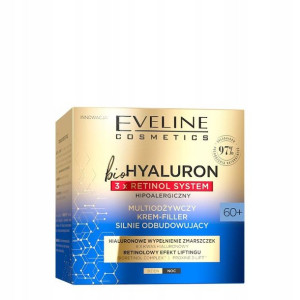 Eveline Bio Hialuron Multiodżywczy krem-filler 60+