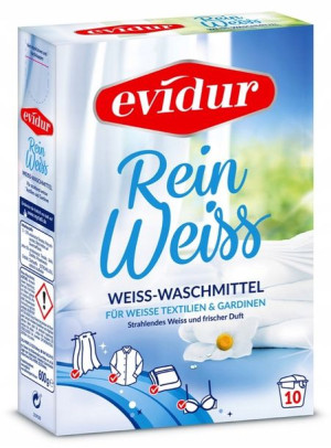 EVIDUR proszek do białego prania 600g 10 prań
