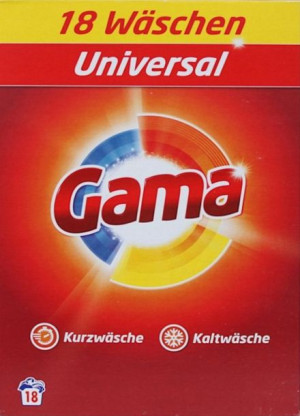 GAMA Uniwersalny proszek do prania 1,17 kg(18prań)