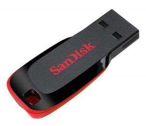 Pendrive (pamięć Usb) Sandisk 64 Gb Usb 2.0 Czarno-czerwony