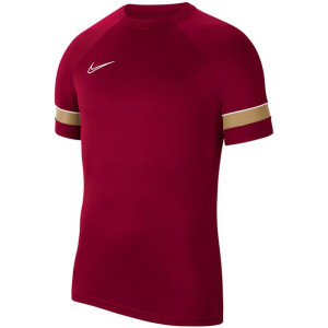 Koszulka dla dzieci nike dri-fit academy 21 bordowa cw6103 677